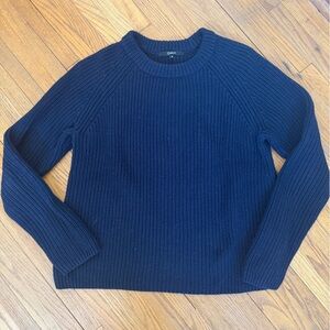 Quince cotton fisherman sweater